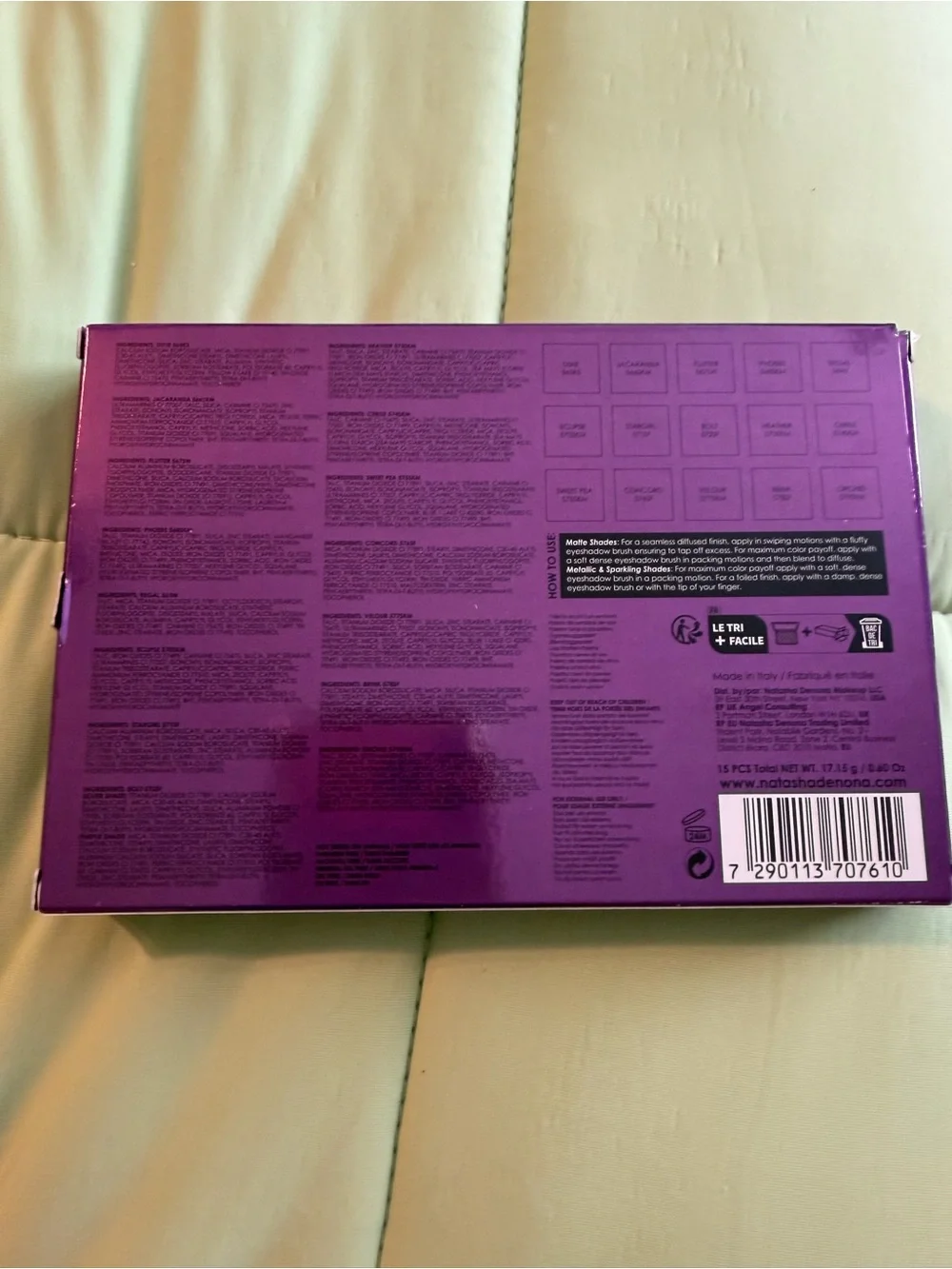 Natasha Denona Roxa Palette - Metallic Purple new in box